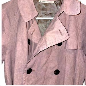 Marc Jacobs Double Breast Trench Coat Rusted Pink